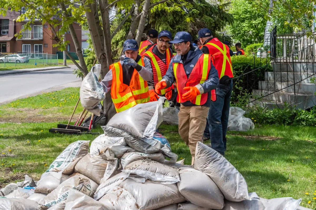 Inondations à Laval