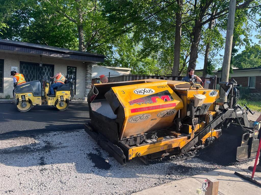 Rénovation du parking